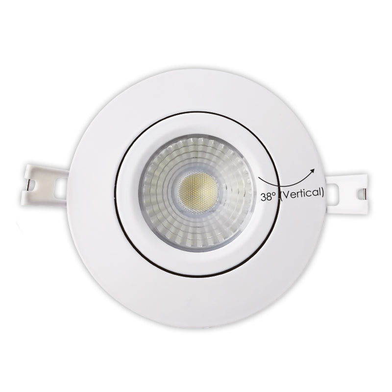 4" Pot Light Gimbal 5CCT (VO-GRP4W10-120-D-5WY/WH) (60417)
