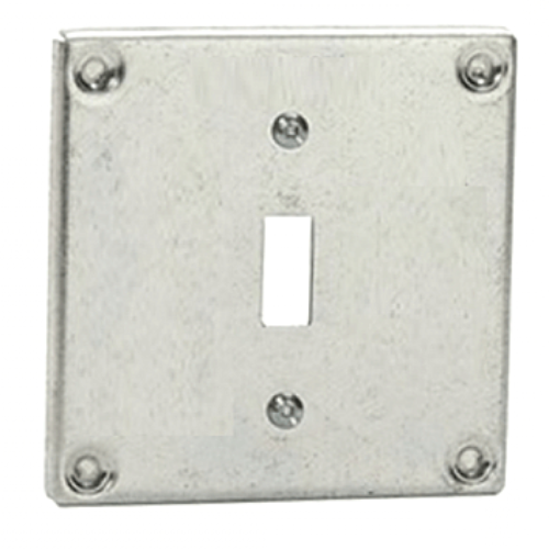 4" Square Cover Toggle Switch (8361) (50080)