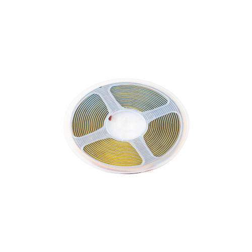 COB Tape Strip Light 12V 8W/m 5000K +/-200K Waterproof Dot Free 25m/roll (SLCOB-CW-12V-25M) (60858)