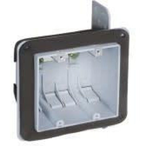 PVC Two Gang Box With Gasket (SLH-2A) (50103)