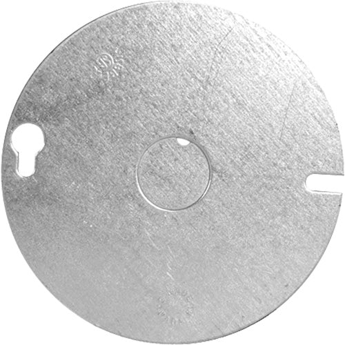 Octagon Blank Cover Plate with 1/2" KO (54C6) (50010)