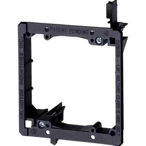 RIGID 2-Gang Non-metallic Low Voltage Mounting Bracket (HJB2-204P) (50359)