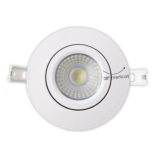4" Pot Light Gimbal 5CCT (VO-GRP4W10-120-D-5WY/WH) (60417)