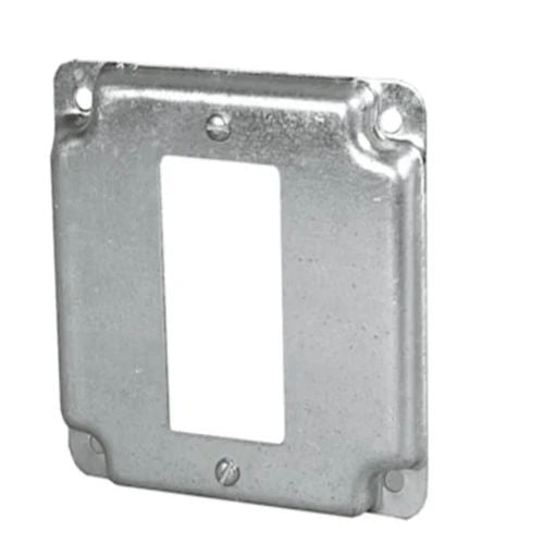 4" Decora metal cover for GFCI (8376) (60370)