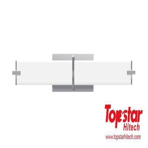 Vanity Light LED White Diffused Acrylic Lens w/ middle divider 24inch 5000K, Chrome (TSH-VL-GM712) (60501)