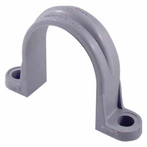 PVC 2-Hole Pipe Strap