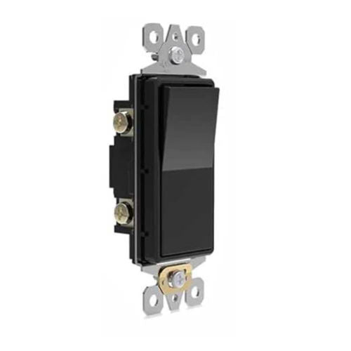 Decora Switches Single Pole Black