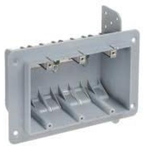 PVC Three Gang Box  (SLH-3) (50104)