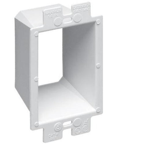 Plastic Box Extension Ring Single Gang (SLK-1)