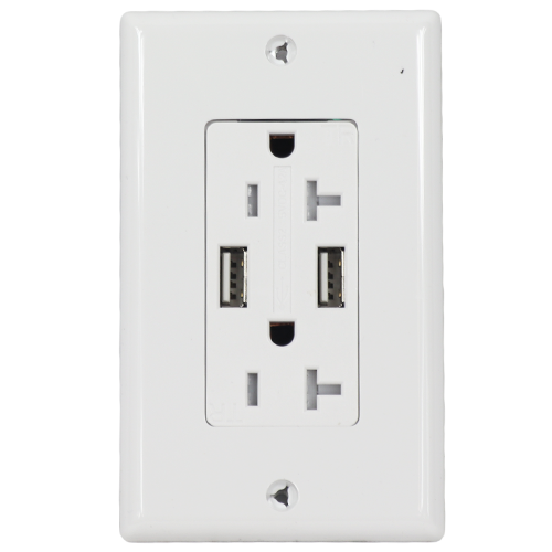 20Amp USB TR Receptacle